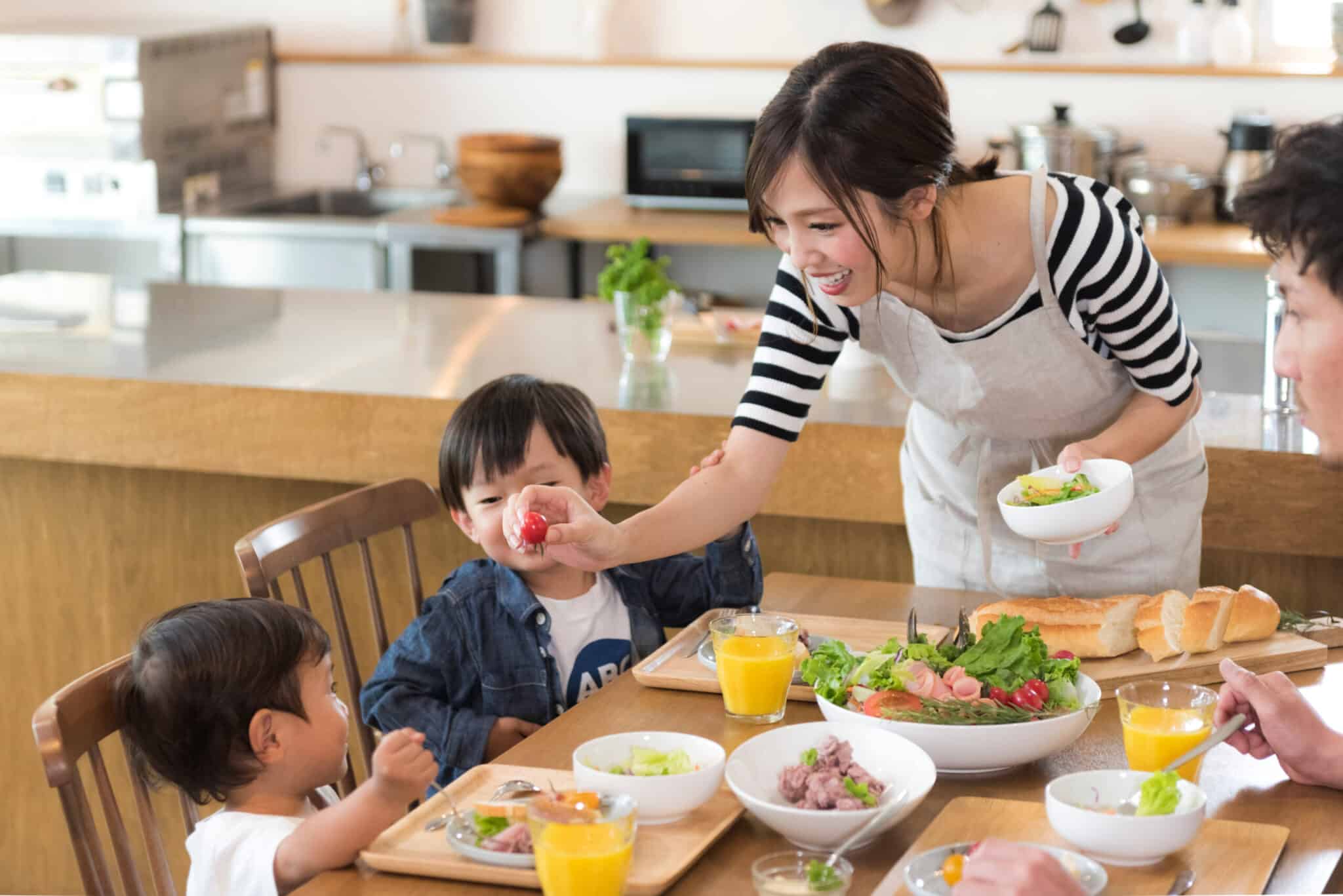 家族の食事